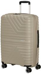 Samsonite FLYTWIST négykerekű bővíthető közepes bőrönd-Homok 155266-2038