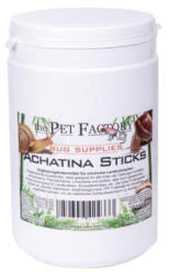  The Pet Factory Achatina Sticks | Magas fehérjetartalmú táprudacskák óriáscsigák és rákok részére - 125 g