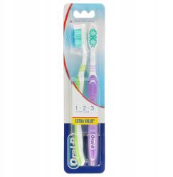 Oral-B Shiny Clean 123 fogkefe 2 db (3014260110659)