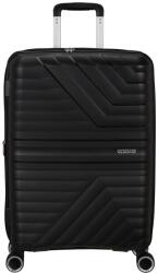 American Tourtister American Tourister FLYTWIST négykerekű bővíthető közepes bőrönd-Fekete 155266-0614
