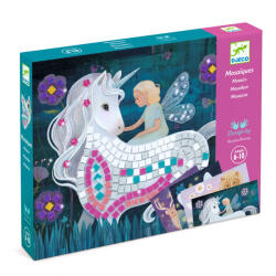 DJECO Joc creativ mozaic Unicornul fermecat, Djeco (DJ09426)