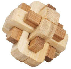 Fridolin Joc logic IQ 3D Puzzle in cutie metalica-5, Fridolin (Fr_17125) - infant
