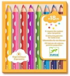 DJECO Creioane colorate pentru bebe, Djeco (DJ09004) - infant