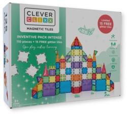 Cleverclixx Set magnetic de construit 125 piese, Cleverclixx (CC-1028) Jucarii de constructii magnetice