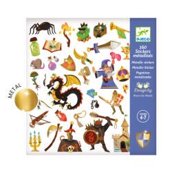 DJECO Abtibilduri Fantezie medievala, Djeco (DJ09277) - infant