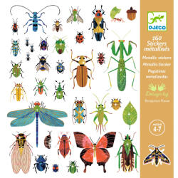 DJECO Abtibilduri metalice Microcosmos, Djeco (DJ09282)