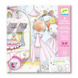 DJECO Planse de colorat Surprizele lui Pupi, Djeco (DJ09699)