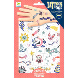 DJECO Tatuaje fluorescente Vise frumoase, Djeco (DJ09592)