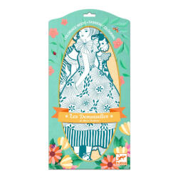 DJECO Parada modei de colorat, Rebeca si prietenele, Djeco (DJ09545) - infant