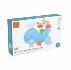 Orange Tree Toys Joc de echilibru din lemn cu fauna marina, Orange Tree Toys (OTT12051)