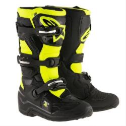 Alpinestars Tech 7S Gyerek MX Csizma (Fekete-fluo sárga) 2015017-155-34 (2015017-155-34)