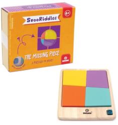 Svoora Puzzle logic din lemn Piesa lipsa, Svoora (Sv_23304)