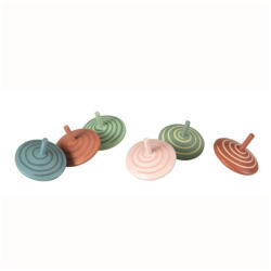 Egmont Toys Titirez colorat din lemn, Egmont Toys (Egm_511128)