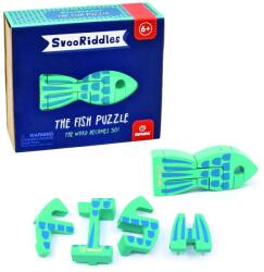 Svoora Puzzle 3D din lemn Peste, Svoora (Sv_23301)