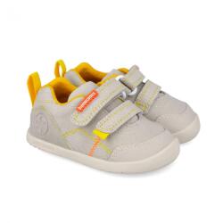 Biomecanics Tenisi barefoot din pânză pentru băieți LONA BASICA BEIGE Y AMARILLO Biomecanisc 262190-C891 - 24