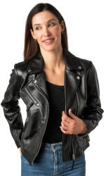 Mauritius Geaca de Piele Dama Mauritius Neagra MWPasja - readytowear - 899,00 RON