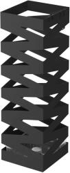 SONGMICS Suport pentru umbrele din metal SONGMICS, cu tava si carlige, negru (EZ-LUC16B) Pantofar
