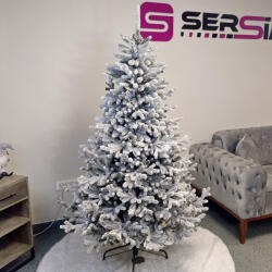 Sersimo Brad artificial nins 3D Sersimo Viena Select, 180 cm, cu suport metalic (SYG-Vienna-Flocked-180)