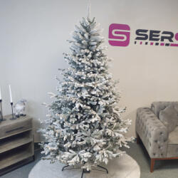 Sersimo Brad artificial nins 3D Sersimo Viena Select, 210 cm, suport metalic (SYG-Vienna-Flocked-210)
