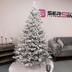 Sersimo Brad artificial nins 3D Sersimo Viena Deluxe, 210 cm, cu suport metalic (U-Viena-Snow-210)