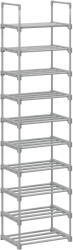SONGMICS Suport pentru pantofi SONGMICS cu 10 niveluri, metalic, modular, gri (EZ-LSA025G02) Pantofar