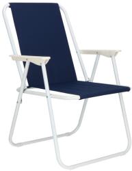  Scaun de plaja pliabil Sersimo GC049, cu cotiere, 100 kg, bleumarin (GC-0049)