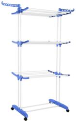  Uscator vertical pentru rufe pliabil, cu roti si 2 umerase, 15 kg (HA-7452)