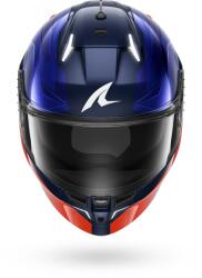  Cască Moto Integrală SHARK SKWAL i3 MEKARIUM cu Lumini de Frână · Albastru / Portocaliu / Albastru