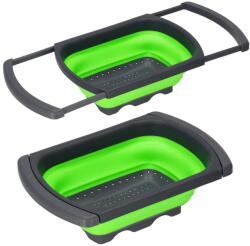  Strecuratoare pliabila pentru chiuveta, extensibila, plastic si silicon, 38-60 cm (HA-5196)