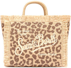 MC2 Saint Barth Geantă Colette Straw Hand With Strap COL0017-00349L leopard 18 emb (COL0017-00349L leopard 18 emb)