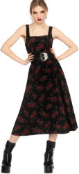 KILLSTAR дамска рокля KILLSTAR - Poisoned Rose - Black/Red - KSRA014627