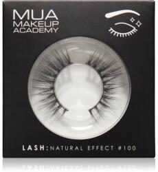 MUA Makeup Academy Lashes Natural Effect gene false tip #100 1 pereche