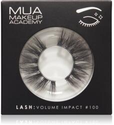 MUA Makeup Academy Lashes Volume Impact gene false tip #100 1 pereche