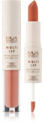 MUA Make Up Academy Multi Lip Nude Edition ruj rezistent si luciu de buze. duo culoare Caramel 3.2 g