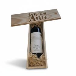 Purcari Pachet Cadou Vin Negru De Purcari in Cutie de Lemn Personalizata 13%, 0.75L