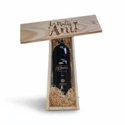 Gitana Winery Pachet Cadou Vin Alb Gitana La Petite Sophie 14% in Cutie de Lemn Personalizata, 0.75L