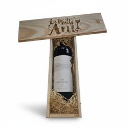 Purcari Pachet Cadou Vin Alb De Purcari 13% in Cutie de Lemn Personalzata, 0.75L