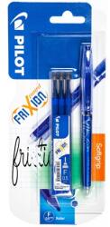 Pilot Frixion Point kék + utántöltő 3 db
