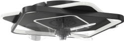 HomCom Ventilator de tavan cu lumină și telecomandă, ventilator LED de tavan cu 6 viteze, 3 temperaturi de culoare | Aosom Romania (B31-639V00BK)