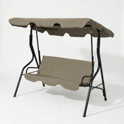  Roxy XL krémfehér kerti hintaágy 170 x 110 x 153 cm 11492a-1 Relax Plus 3 személyes, dönthető kerti Hintaágy - beige (11492a-11)
