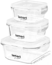 Lamart LT6012 műanyag ételtároló készlet