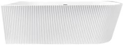Rea Wenus cadă de colț 170x80 cm ovală alb REA-W0129 (REAW0129)