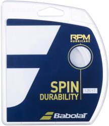 Babolat RPM Hurricane 12m White Teniszütő húrozása 1, 25 mm
