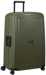 Samsonite S'CURE 2026 négykerekű csatos óriás bőrönd 81cm OLIVE 59244-1633 - taskaweb