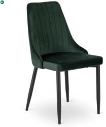Mebel Elite BARI zöld bársony étkezőszék