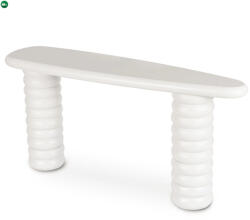 Mebel Elite GASTON fehér előszobai konzolasztal - modern tárolóasztal