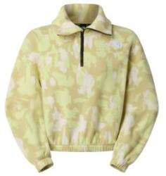 The North Face MOUNTAIN ATHLETICS FLEECE 1/4 ZIP-PRIN Women Hanorac MKO LEMON MIST PAINTED MOUNTAINS PRINT L