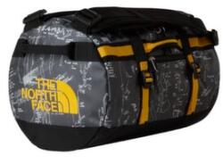 The North Face Base Camp Duffel - XS (52SS) Geantă MV3 ANTHRACITE GREY CONRAD TOPOS PRINT/SUMMIT GOLD