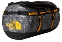 The North Face Base Camp Duffel - S (52ST) Geantă MV3 ANTHRACITE GREY CONRAD TOPOS PRINT/SUMMIT GOLD