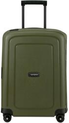 Samsonite S'CURE 2026 négykerekű csatos kabin bőrönd 55 cm-OLIVE 49539-1633 - borond-aruhaz